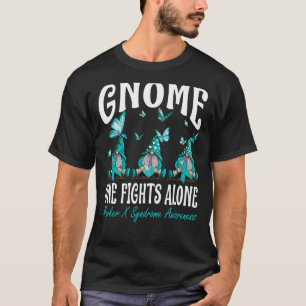 Gnome One Fights Alone Marker X Syndrome Awareness T-Shirt