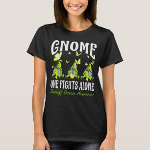 Gnome One Fights Alone Sandhoff Disease Awareness T-Shirt