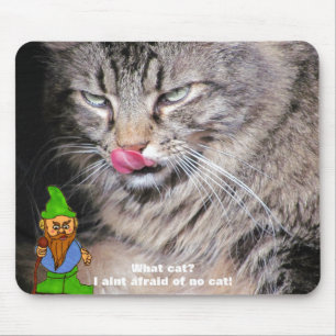 Gnome or Cats in sight? Mouse Pad