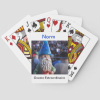 Gnome Playing Cards