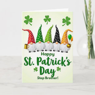 Gnome Polka Dot Hats Card