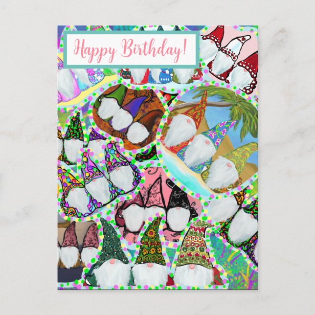 GNOME    POSTCARD (Front)