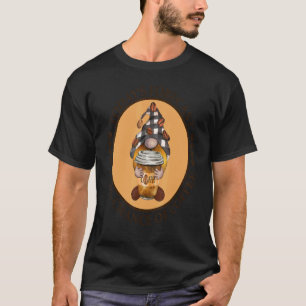 Gnome Pumpkin Spice Coffee Bean Love Today Forecas T-Shirt