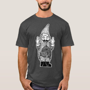 Gnome Regrets Double Bird Third Eye T-Shirt