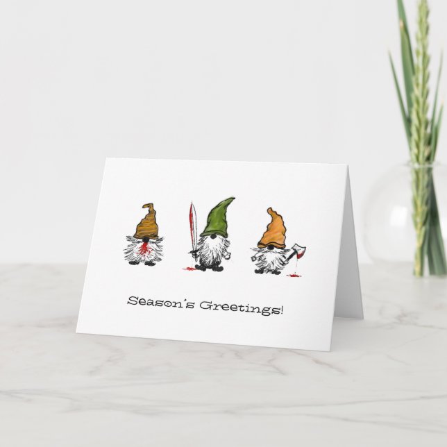 Gnome’s Greetings Card (Front)