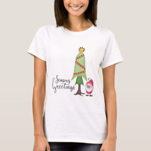 Gnome Seasons Greetings T-Shirt