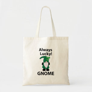Gnome Shamrock Lucky St Patricks Day Gnome Tote Bag