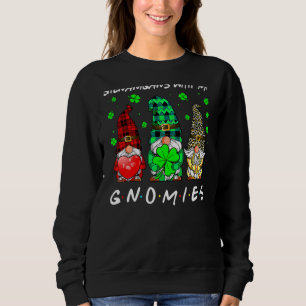 Gnome St Patrick S Day Shenanigans With My Gnomies Sweatshirt
