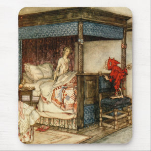 Gnome Surprise by Arthur Rackham Mouse Pad
