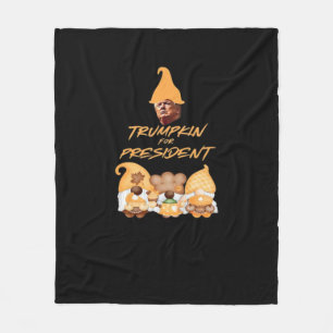 Gnome Sweet Gnome Vote Trumpkin Classic Fleece Blanket