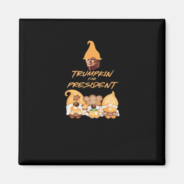 Gnome Sweet Gnome Vote Trumpkin Classic Magnet (Front)