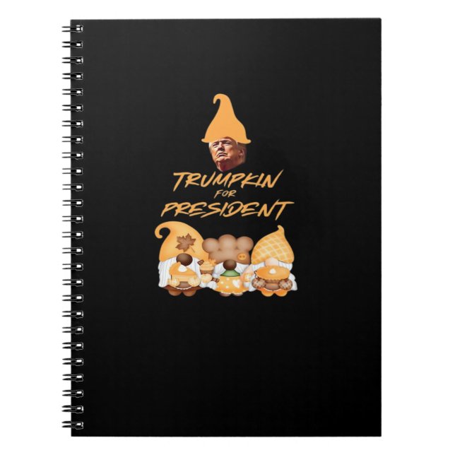 Gnome Sweet Gnome Vote Trumpkin Classic Notebook (Front)