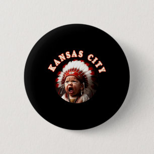 Gnome Tailgating Kansas City Bbq Kc Barbecue Coffe 6 Cm Round Badge