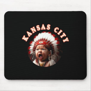 Gnome Tailgating Kansas City Bbq Kc Barbecue Coffe Mouse Pad