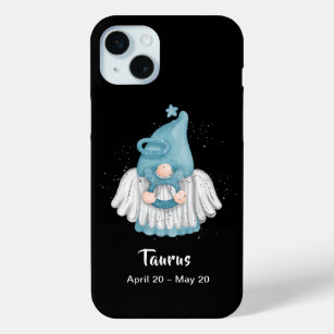 Gnome Taurus Astrology Sign Angel iPhone 15 Mini Case