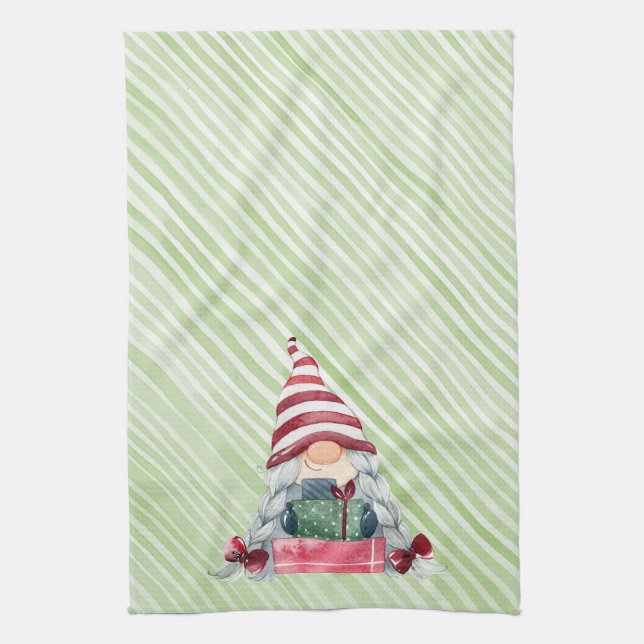 Gnome Tea Towel (Vertical)
