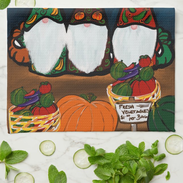 GNOME             TEA TOWEL (Folded)