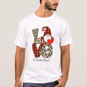 Gnome Teacher 2025 Love Gnome T-Shirt