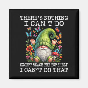 Gnome There's Nothing I Can't Do Except Reach The Magnet