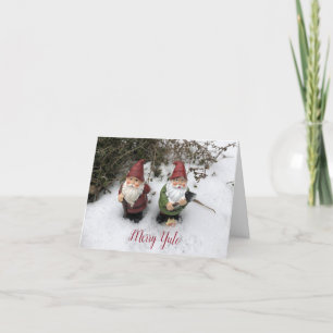 Gnome Thyme - Merry Yule Holiday Card