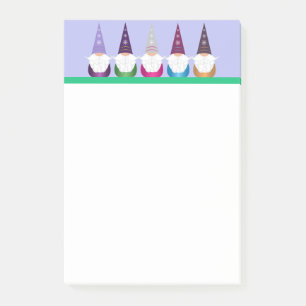 Gnome Toss Post-it Notes