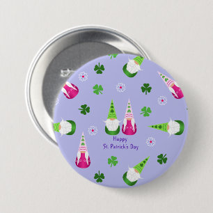 Gnome Toss St. Patrick's Day 7.5 Cm Round Badge