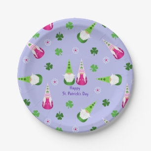 Gnome Toss St. Patrick's Day Paper Plate