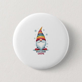 Gnome Unicorn Shirt Family Matching Group Christma 6 Cm Round Badge