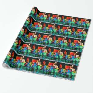 Gnome Valley Wrapping Paper