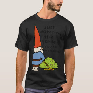 Gnome Watering the Garden T-Shirt