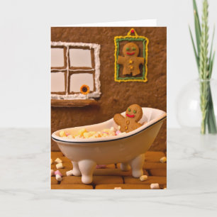 Gnome Winter Solstice Welcome Winter Christmas Hol Holiday Card