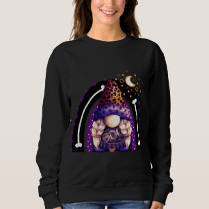 Gnome Witch Halloween Costume Pumpkin Autumn Fall  Sweatshirt