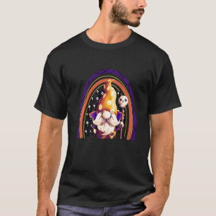 Gnome Witch Halloween Costume Pumpkin Autumn Fall T-Shirt