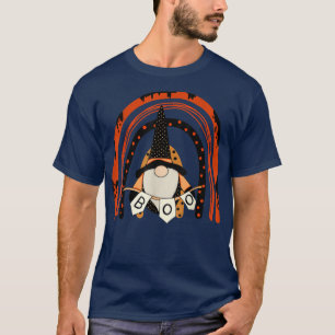 gnome witch halloween costume pumpkin autumn fall T-Shirt