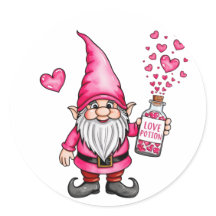 gnome with love potion christmas