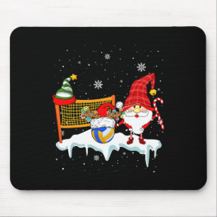 Gnome With Santa Elf Reindeer Volleyball Tools Xma Mouse Pad