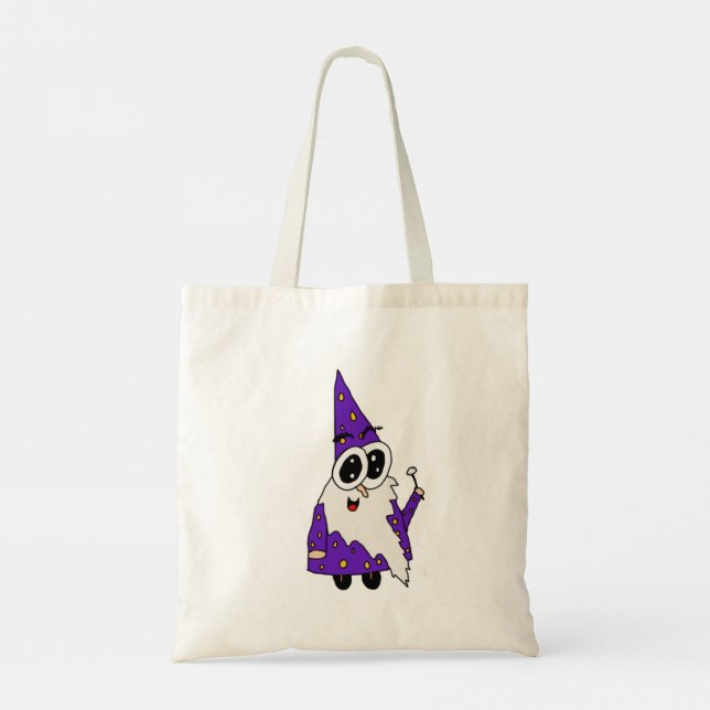Gnome Wizard Tote Bag (Back)