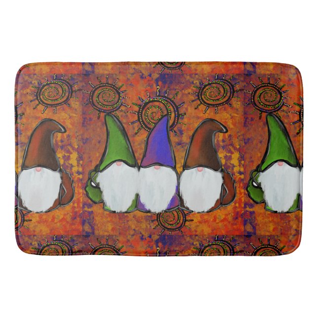 GNOMES           BATH MAT (Front)