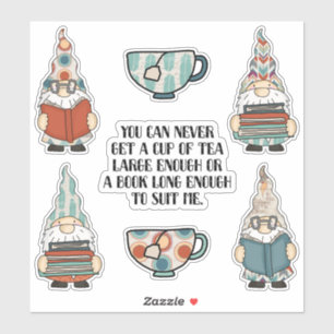 Gnomes, Books, & Tea