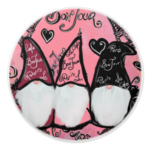  GNOMES           CERAMIC KNOB