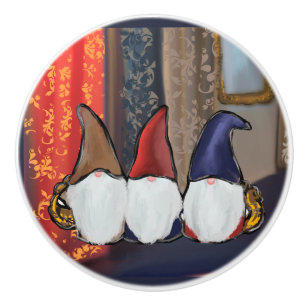  GNOMES       CERAMIC KNOB