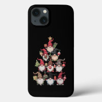 Gnomes Christmas Tree Funny Xmas Holidays