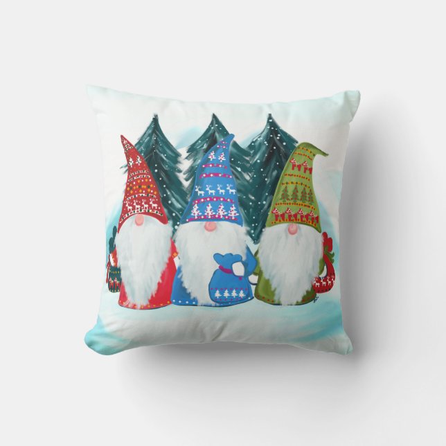 Gnomes Cushion (Front)