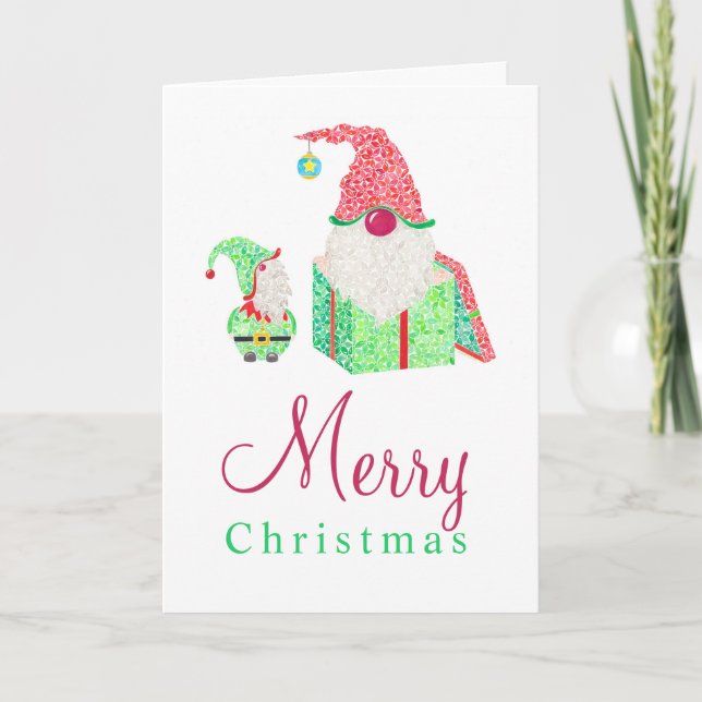 Gnomes Greeting Card (Front)