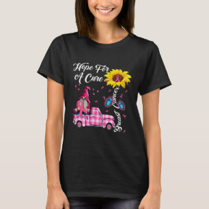 Gnomes Hope For A Cure Breast Cancer Awareness T-Shirt
