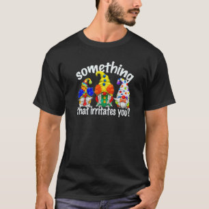 Gnomes In Halloween Clown Costume For Women Sarcas T-Shirt
