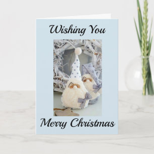 GNOMES KNOW HOW TO SAY **MERRY CHRISTMAS** HOLIDAY CARD
