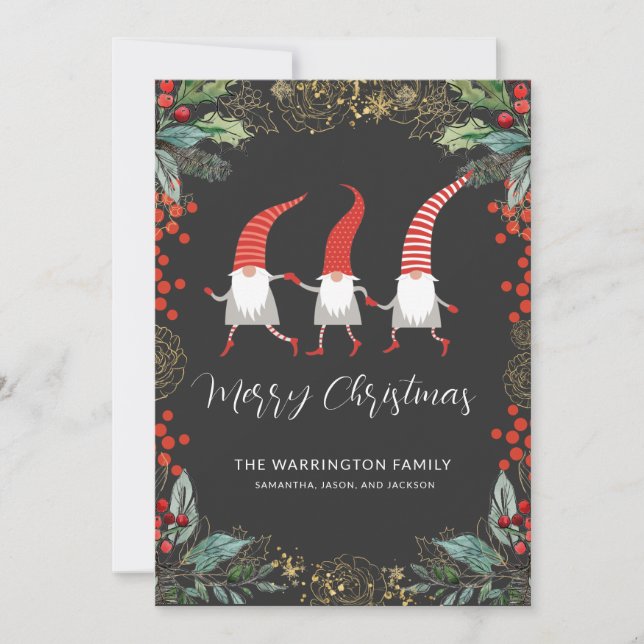 Gnomes Merry Christmas (Front)
