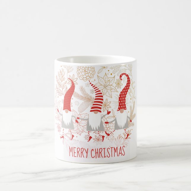 Gnomes Merry Christmas Coffee Mug (Center)