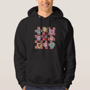 Gnomes Nurse Holding Hearts Stethoscope Cute Valen Hoodie